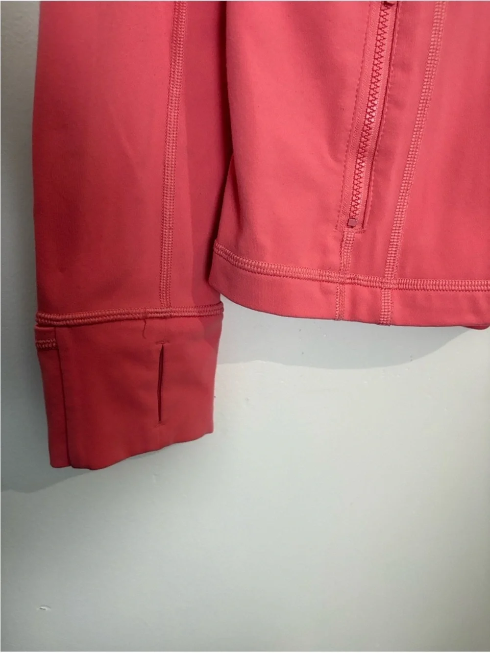 Lululemon define jacket coral size 10